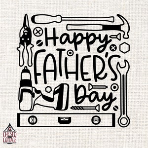 Happy Fathers Day SVG, Fathers Day SVG, Fathers Day PNG, Dad Svg, Cricut Svg, Cricut Cut File, Silhouette Cut File, Png, Digital Download