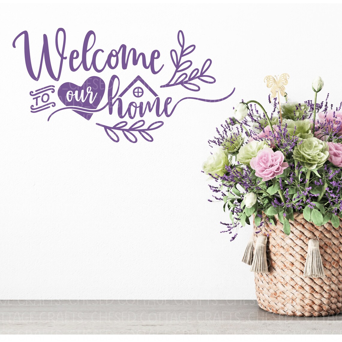 Welcome SVG, PNG, Welcome to Our Home SVG, Home Decor, Home Svg ...