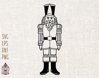 Nutcracker SVG, Nutcracker Christmas SVG, Christmas SVG, Png, Cute Nutcracker, Nutcracker Clipart, Eps, Dxf, Png, Svg, Digital Download