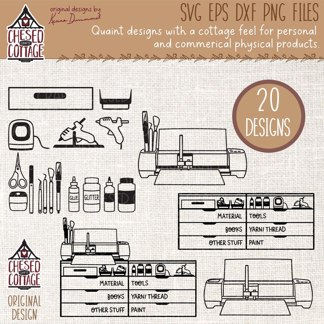 SVG Bundle, Crafting SVG, PNG, Craft Supplies Svg, Craft Tools Svg