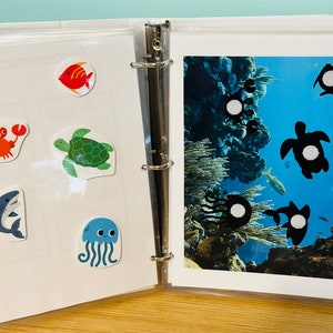 Matching Animals Game, Printable Busy Book Worksheets, Educational Activity for Homeschool, Daycare, PreK, and Kindergarten