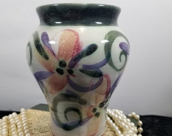 Vintage Flower Vase - Studio Pottery