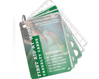 First Aid at Work Casualty Cards | First Aid Kits | First Aid Equipment | First Aid Supplies | First Aid Casualty Cards | First Aid
