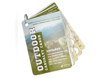 Outdoor First Aid Casualty Cards | Outdoor First Aid | Outdoor First Aid Kits | Outdoor Accessories | Outdoor Equipment | First Aid