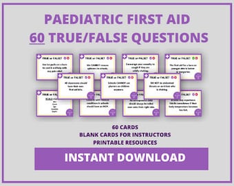 小児救急 | 教師/救急指導員のための小児救急に関する60の正誤問題 | 救急活動とリソース