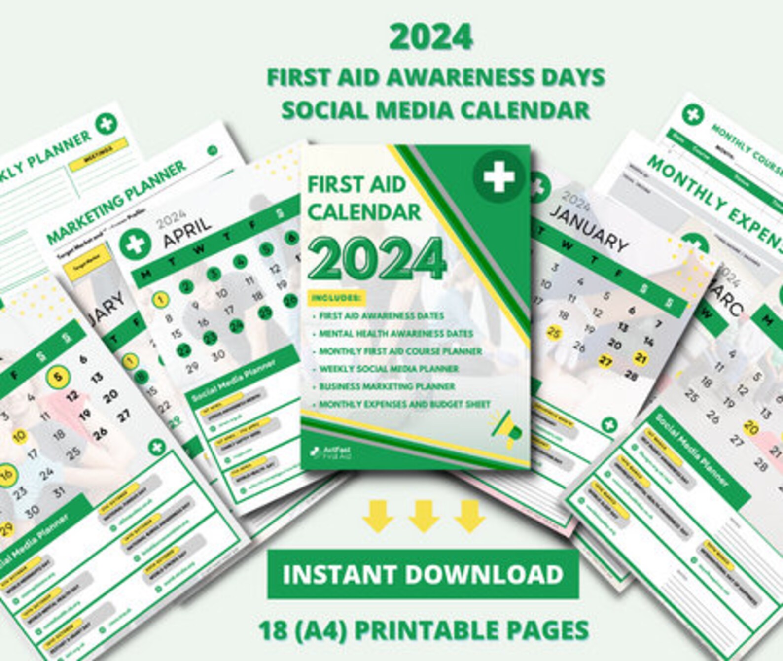 First Aid Awareness Days 2024 Calendar UK First Aid Calendar 2024 2024