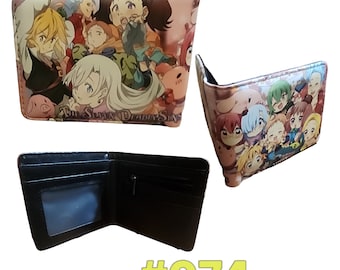 Anime-Inspired Wallets Stylish Anime Wallets  Demon Slayer and Seven Deadly Sins
