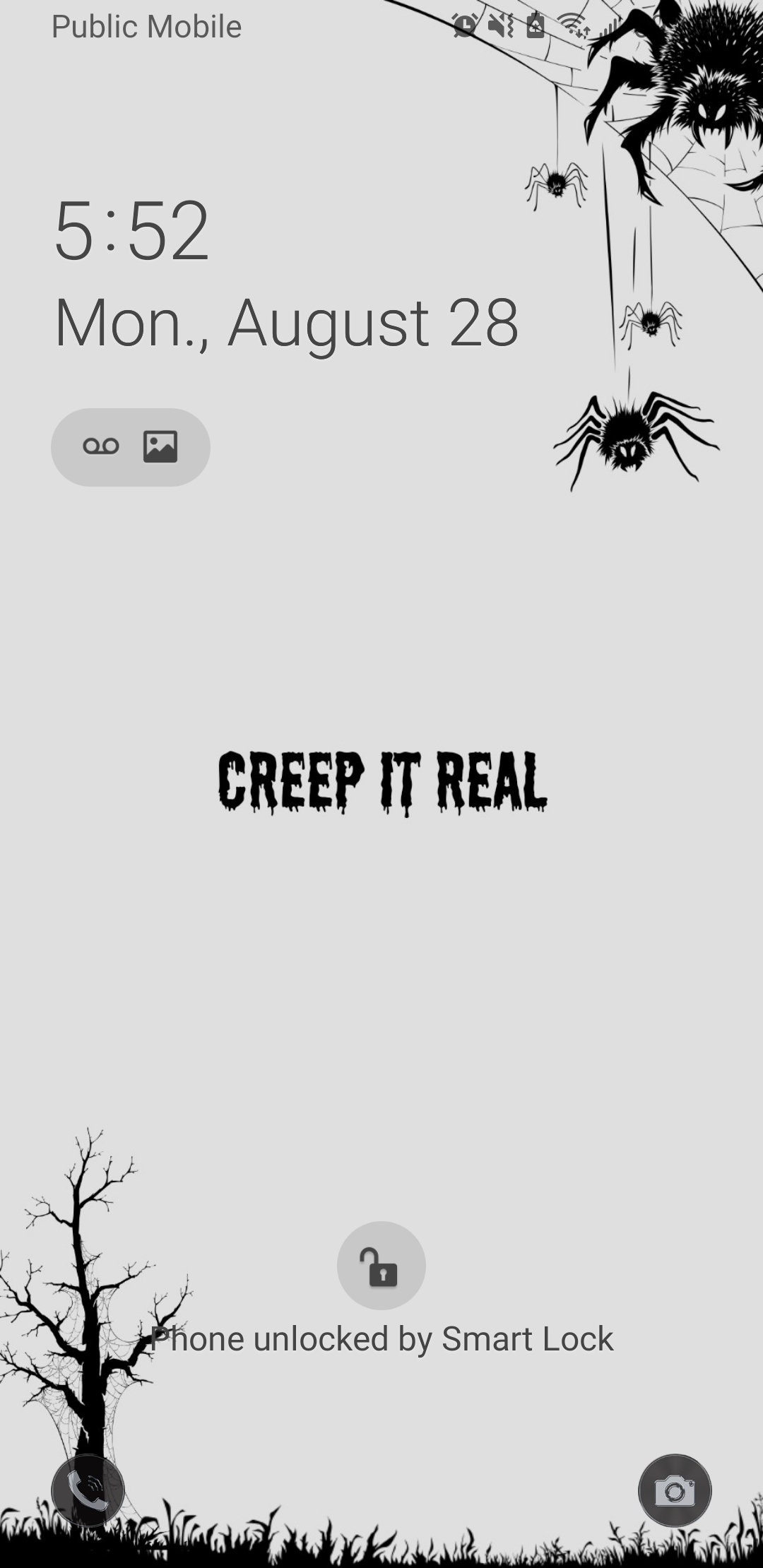 Creep It Real Wallpaper Etsy