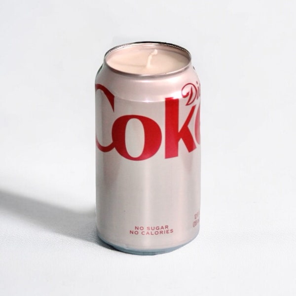 Diet Coke Can Candle | UUpcycled 12 ounce soy candle | Easter Gift |