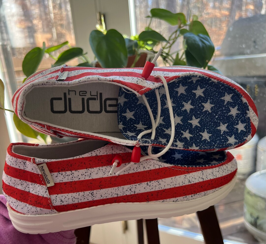 Patriotic Hey Dude Dupes Etsy