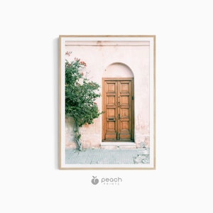 Doorway Print, Printable, Garden Door, Casa Entrance, Door Photography, Italian Home, Wooden Door, Mediterranean Wall Art, Digital Download