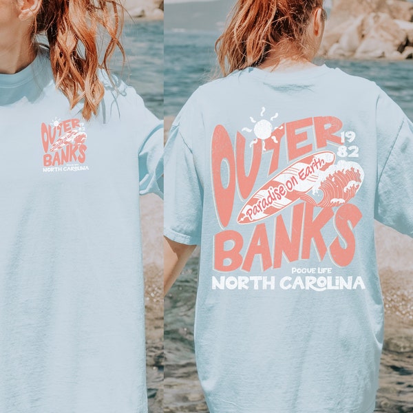 Outer Banks shirt Coconut Girl Clothes Trendy Beachy Shirts OBX North Carolina Summer Pogue Life Surf Ocean Inspired Style Mermaidcore
