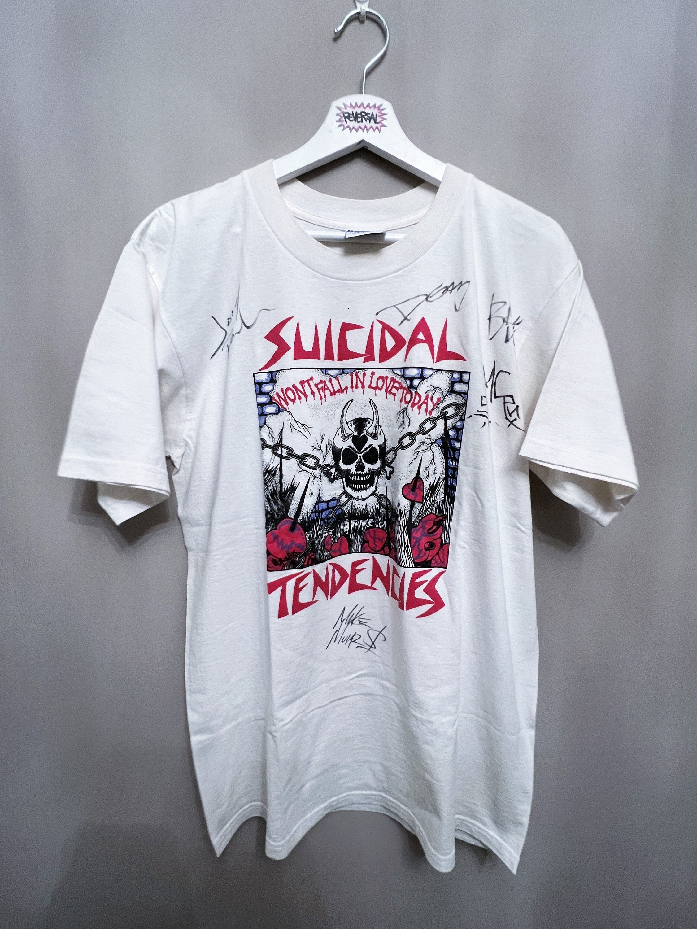 Suicidal Tendencies Tshirt SIGNED 1997 Vintage Rare 90s Punk Suicidal Tendencies Tshirt SIGNED 1997 Vintage Rare 90s Punk