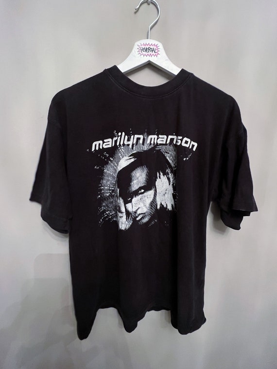 Marilyn Manson Mechanical Animals Tshirt Vintage Y2K M Tee