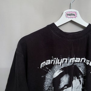 Marilyn Manson Mechanical Animals Tshirt Vintage Y2K M Tee