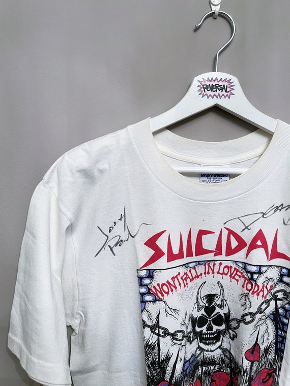 Suicidal Tendencies Tshirt SIGNED 1997 Vintage Rar