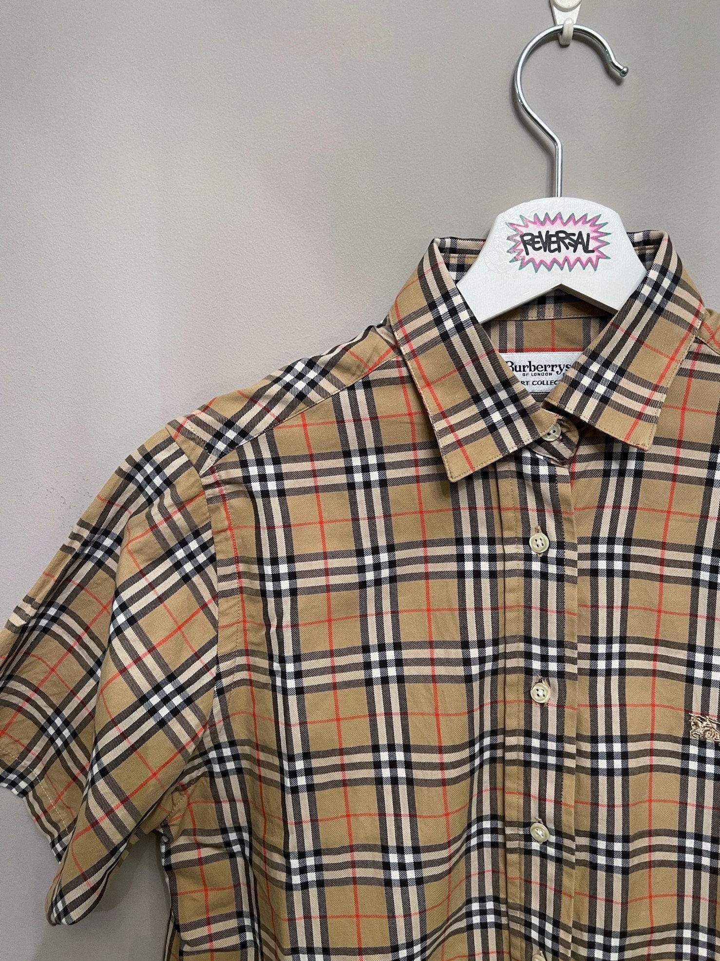 Burberry Shirt - Etsy