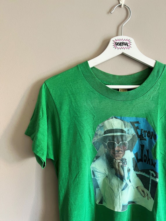 エルトン・ジョン 80年代 ヴィンテージ Tシャツ ティー 本物 レア 