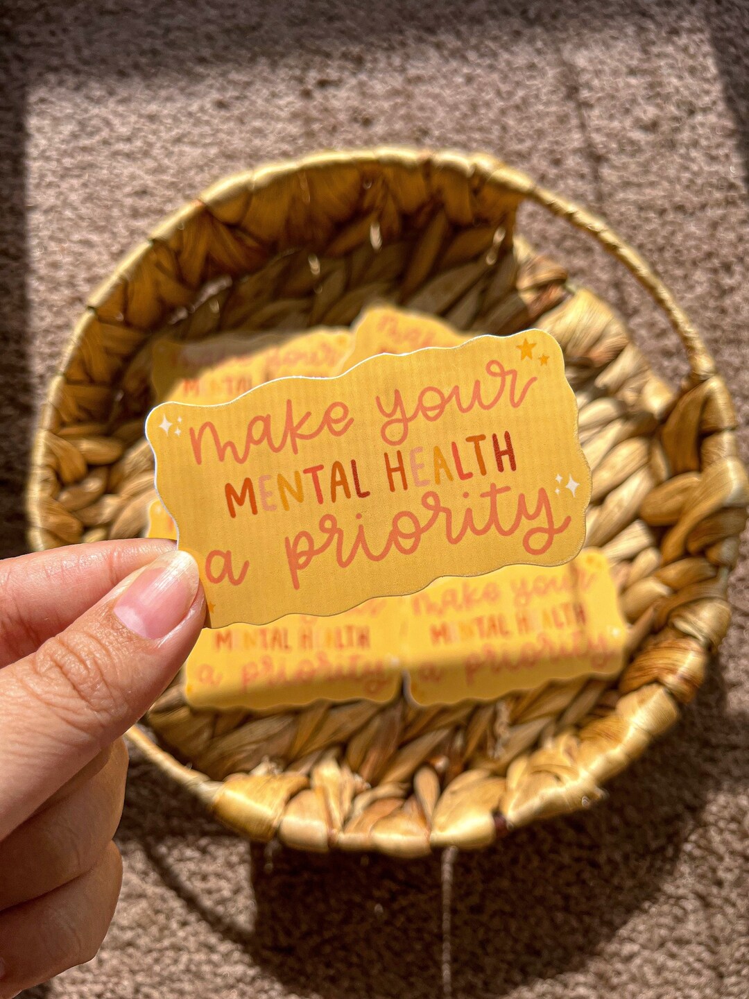 Mental Health Awareness Sticker: Waterproof Decal - Etsy