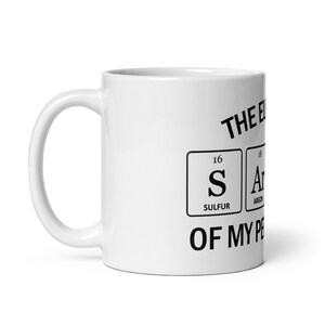 Sarcasm Mug, Periodic Table Mug, Mugs for Chemistry Students