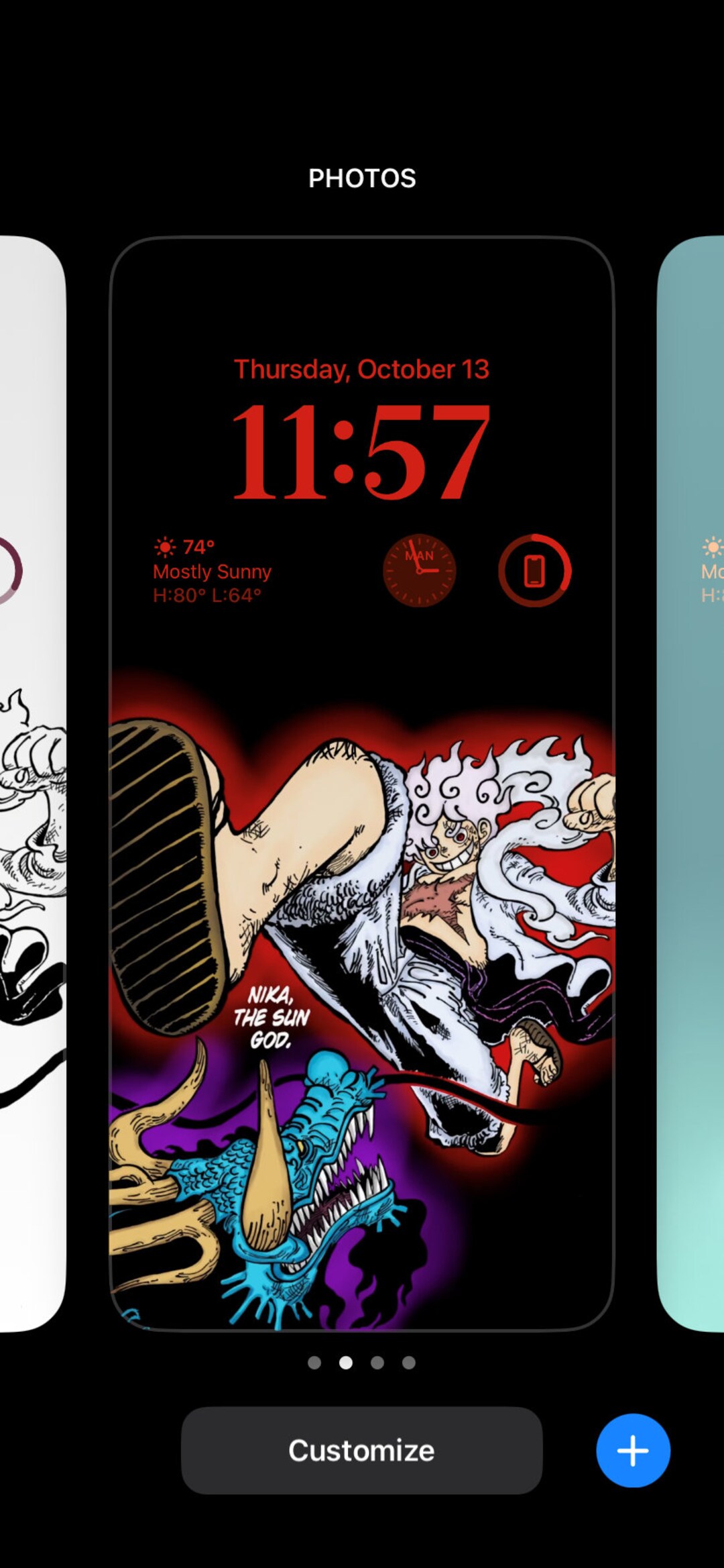 Gear 5 Luffy Wallpaper colored Version - Etsy