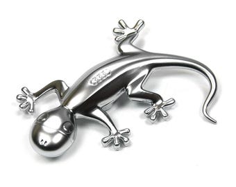 Official boxed genuine Audi interior aluminium silver colour gecko car decorative 80A087000 new
