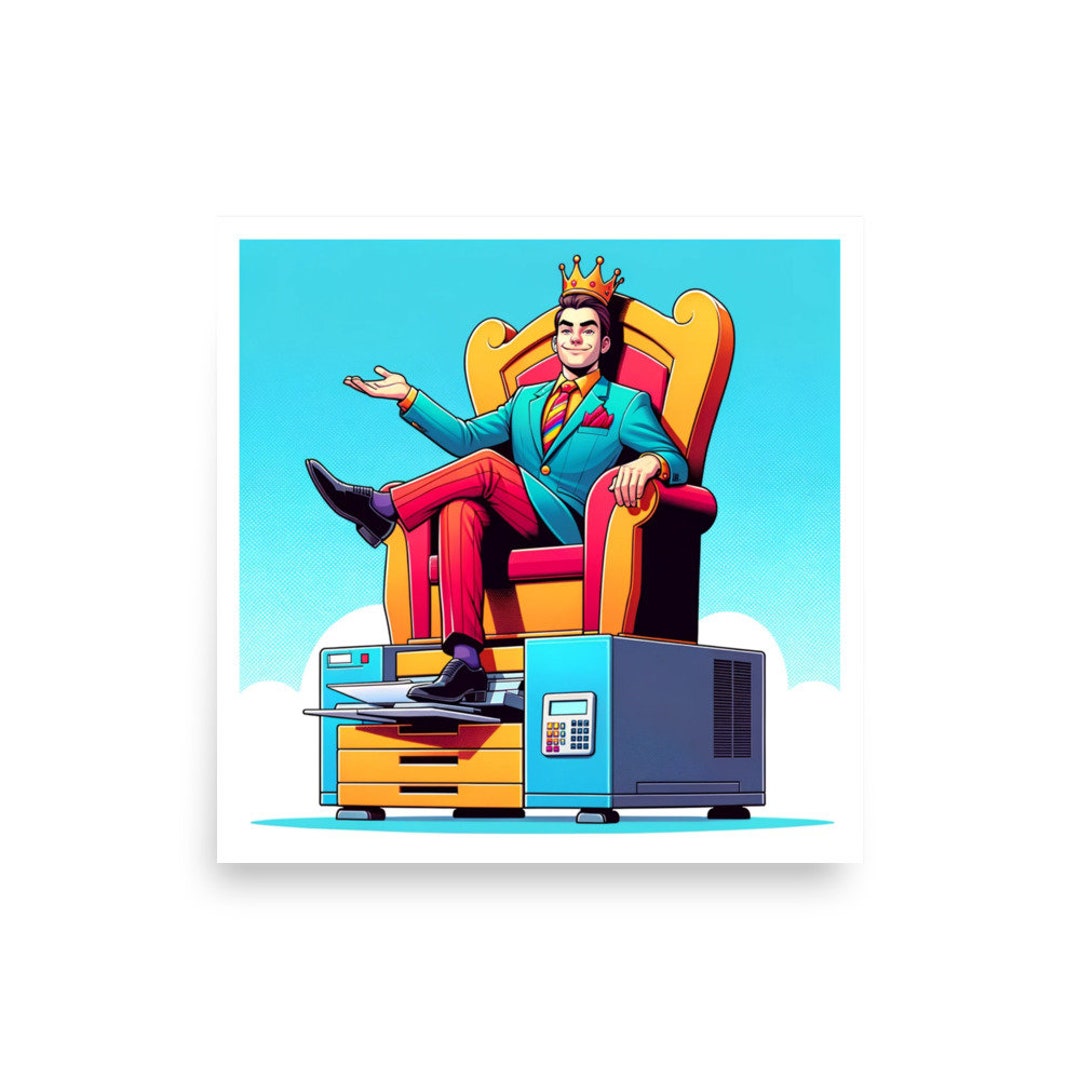 Copy Boss - Poster - Etsy