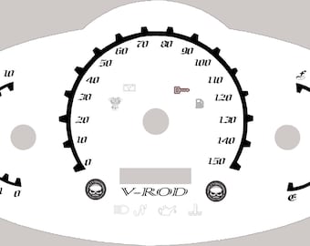 Harley Davidson V Rod VRSCDX, 2001 bis 2017 Faceplate