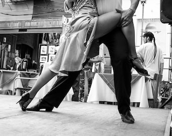 Tango Buenos Aires La Boca Photography Photo Print Digital Print Wall Art Dance Urban Dance