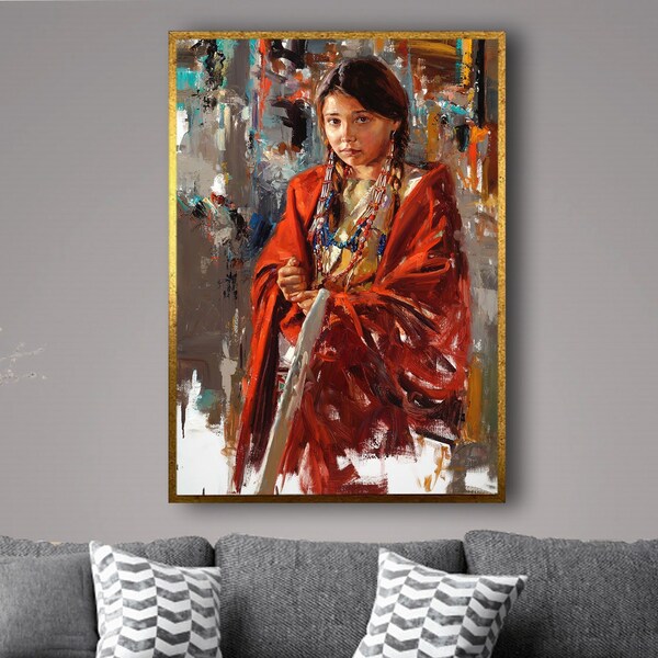 Indian Wall Art Etsy