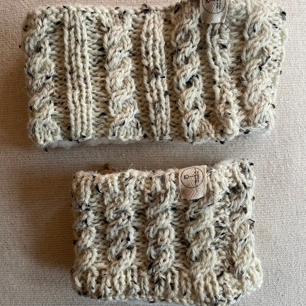 Hand Knit Neck Warmer Etsy