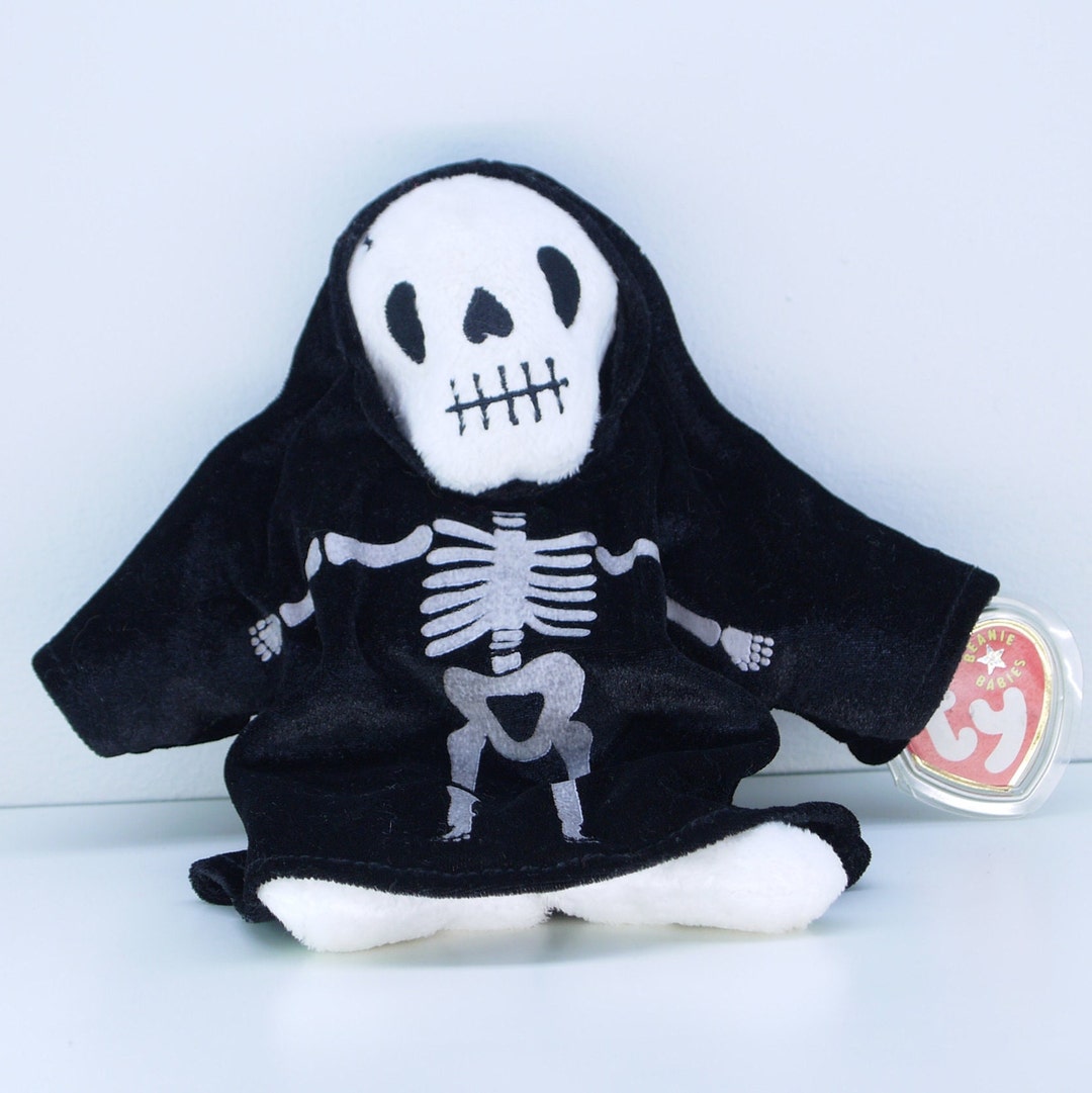 Creepers the Halloween Skeleton 2001 TY Beanie Baby Etsy