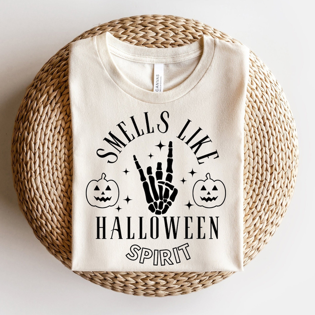 Halloween SVG, PNG Smells Like Halloween Spirit Rock and Roll Svg, Png