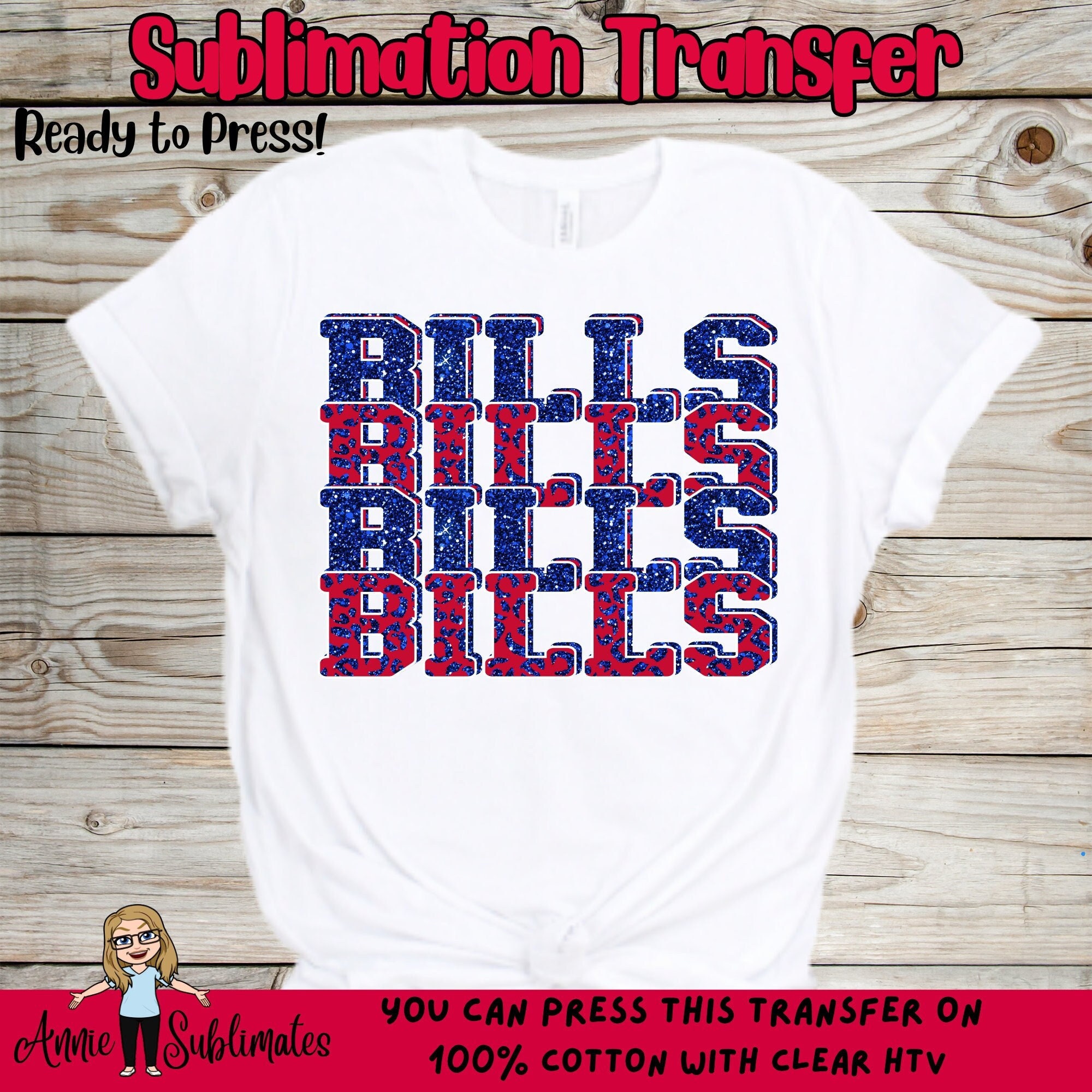 Buffalo Bills NFL Football Patches Iron on, Sew(Select options)✈Thai by USPS