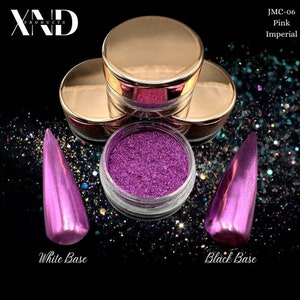 Pink Imperial Mirror Chrome Nail Powder (1 Gram)