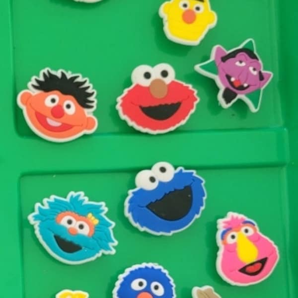 sesame croc charms