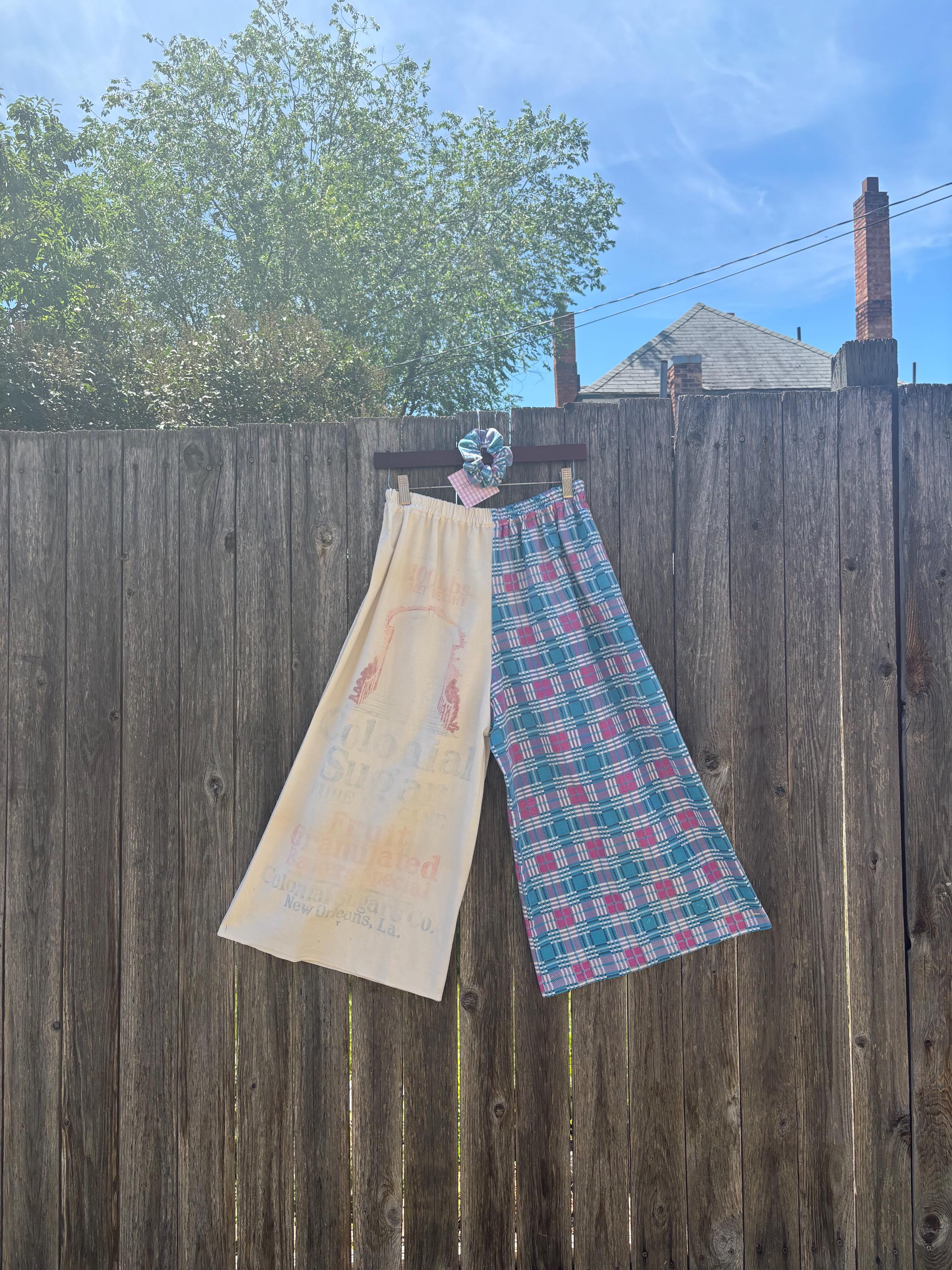 パンツ Vintage feed sack shorts Vintage Sack Shorts - Etsy