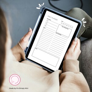 Printable Daily Planner Bundle, A4, A5 and US Letter Sizes, Portrait ...