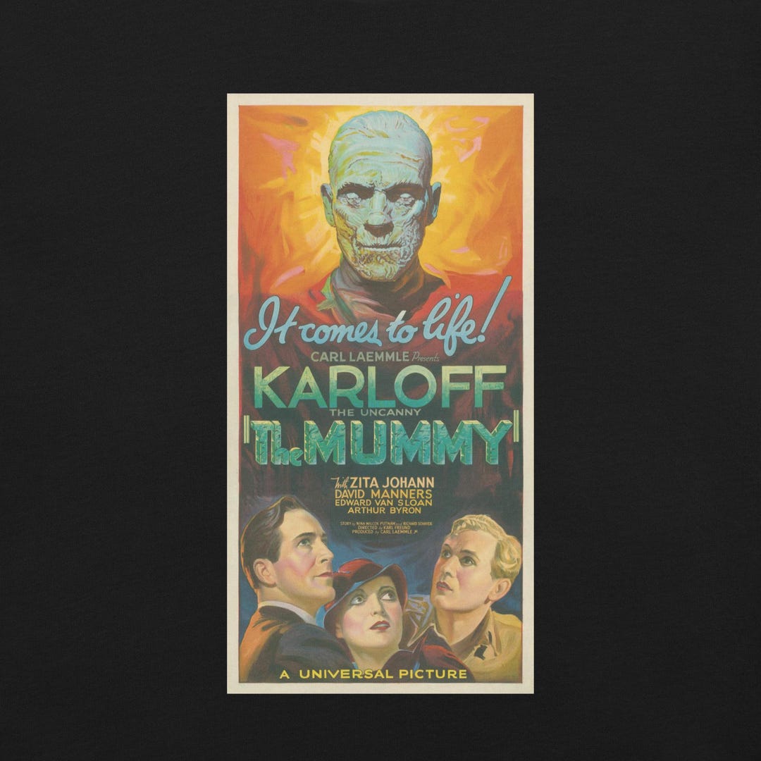 The Mummy (1932) - Boris Karloff Special Vintage Movie Poster Unisex ...