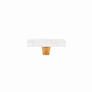 Marble White | 2.5&quot; Square | Glass Hardware | Cabinet Pull And Knobs | Unique Cabinet Knobs | Decorative Knobs And Pulls | Modern