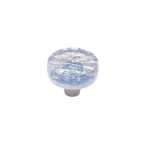 Diamant Blau | 1,5 "Knopf | Glasbeschläge | Möbelknäufe | Möbelknäufe | Dekorative Möbelknäufe