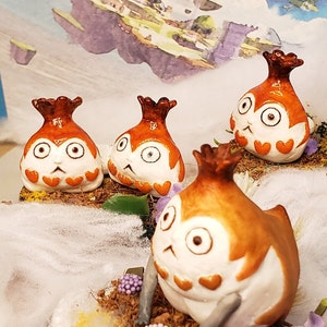 Ffxiv Inspired Paissa Brat Minion Pin/Brooch | Handmade Polymer Clay Sculpture