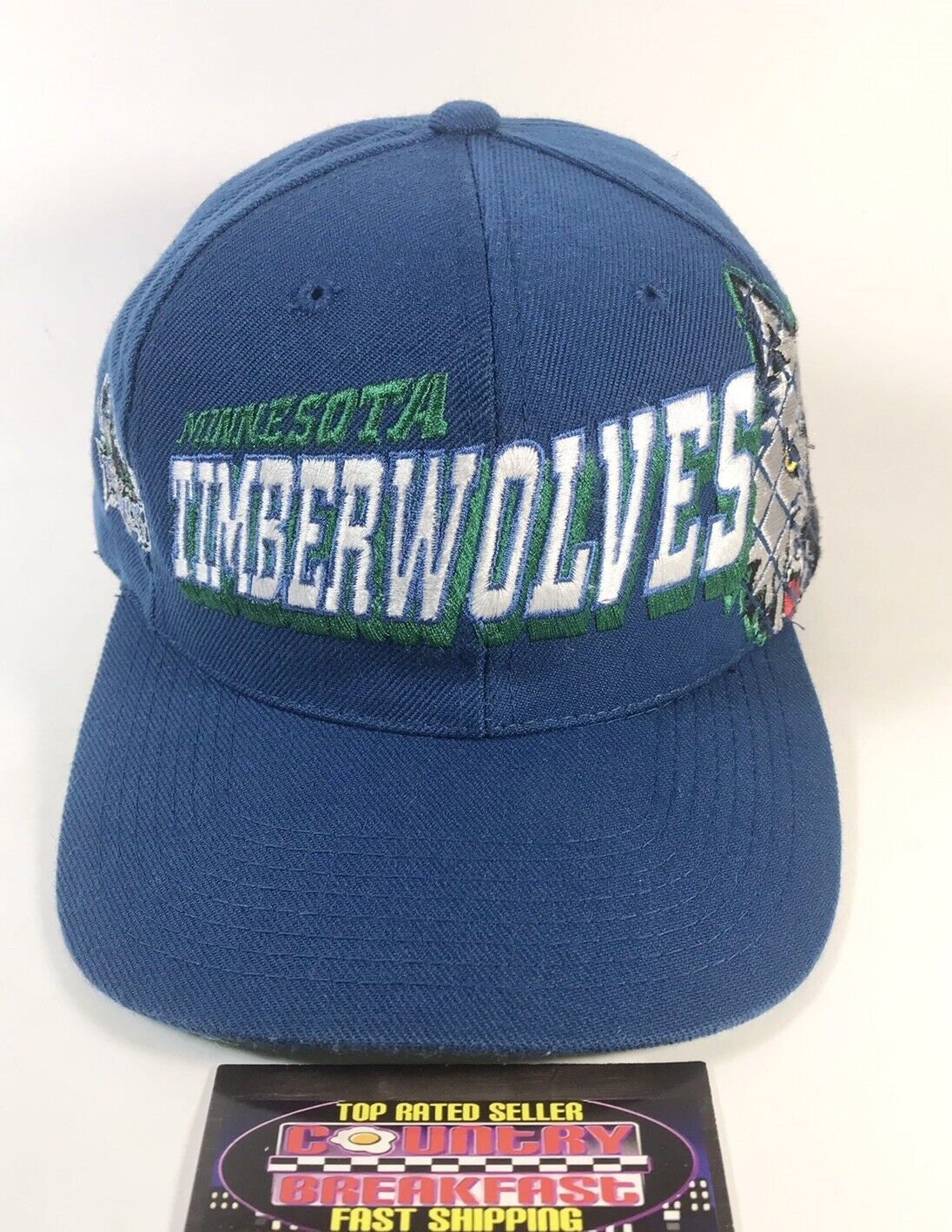 Vintage Minnesota Timberwolves NBA Signature Snapback Hat