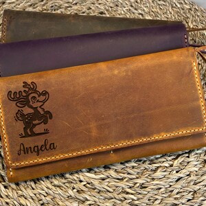 Engraved Women Wallet, Personalized Wallet, Custom Engraved Wallet, Cute Wallet, Unique Christmas Gift, Christmas Gift, Women&#39;s Wallet
