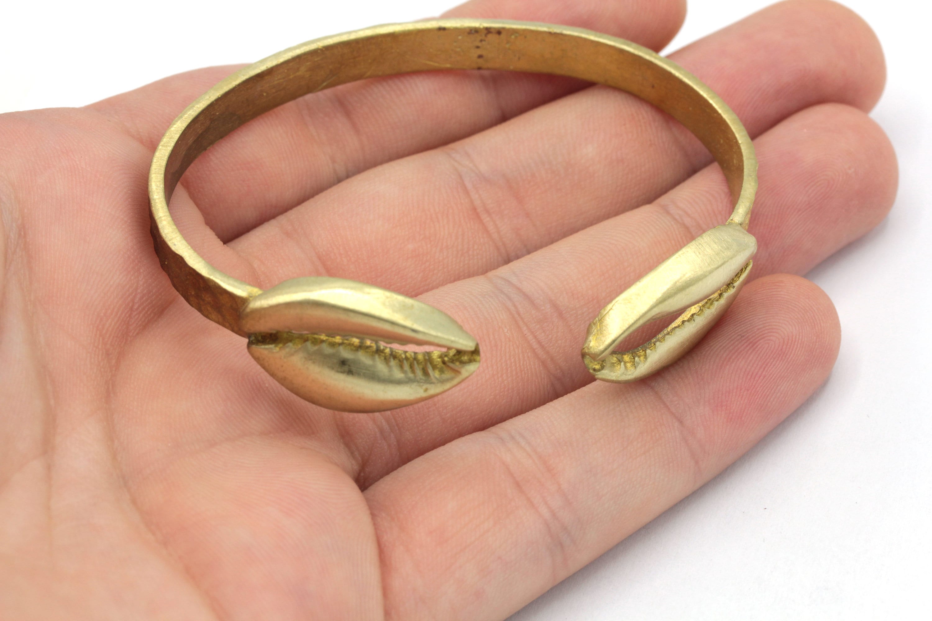 Hammered Brass Cuff Bracelet – the Otherist