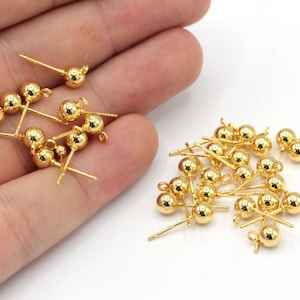 Etsy gold plated best sale earrings