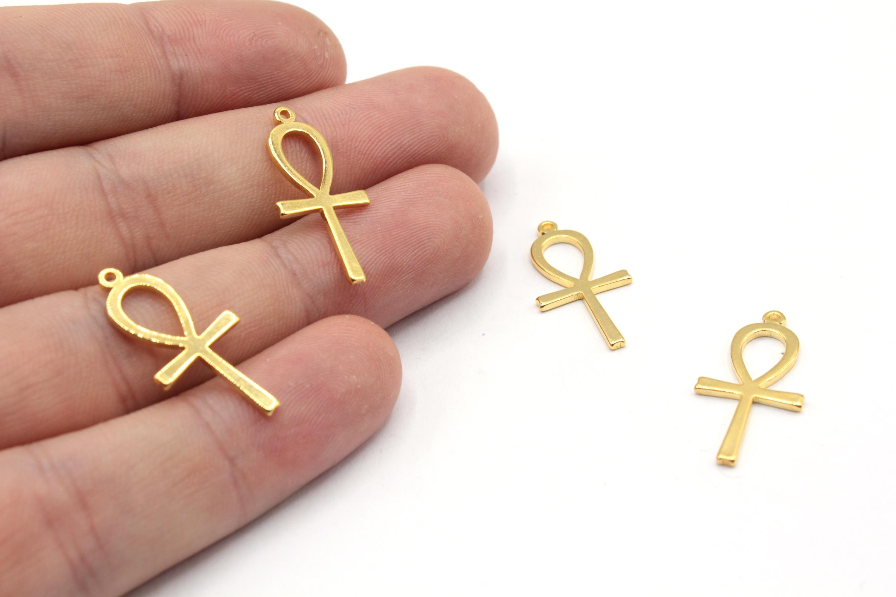 24k Gold Ankh
