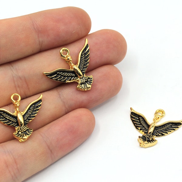 Eagle Charm Etsy