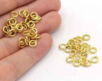 100 Stück 1,2 x 6 mm Messing Biegering, Offene Biegering, Messing Stecker, Große Biegering, Messing Biegering, kleine Biegering, Messing Zubehör