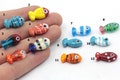 12x23mm Hand Made Murano Glass Fish Beads, Murano Fish Charm, Murano Animal Beads, Tiny Murano Charms, Murano Glass Findings, MRN06